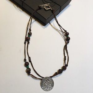 .925 Sterling Silver Beaded Choker